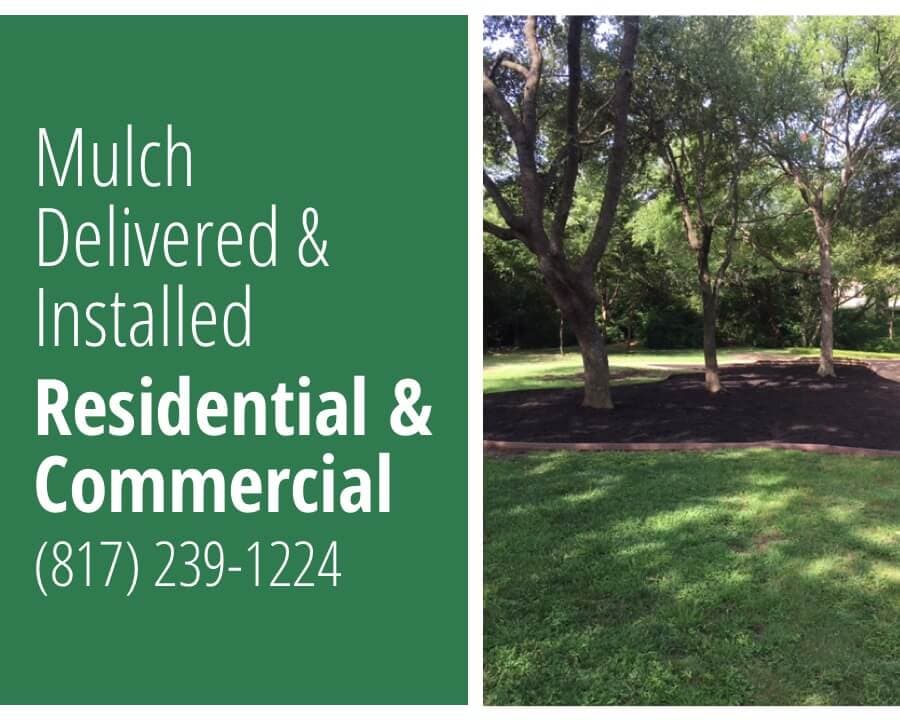 Mulch installation
